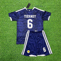Scotland 2026 World Cup Kids Football Jersey – Kieran Tierney – Back View