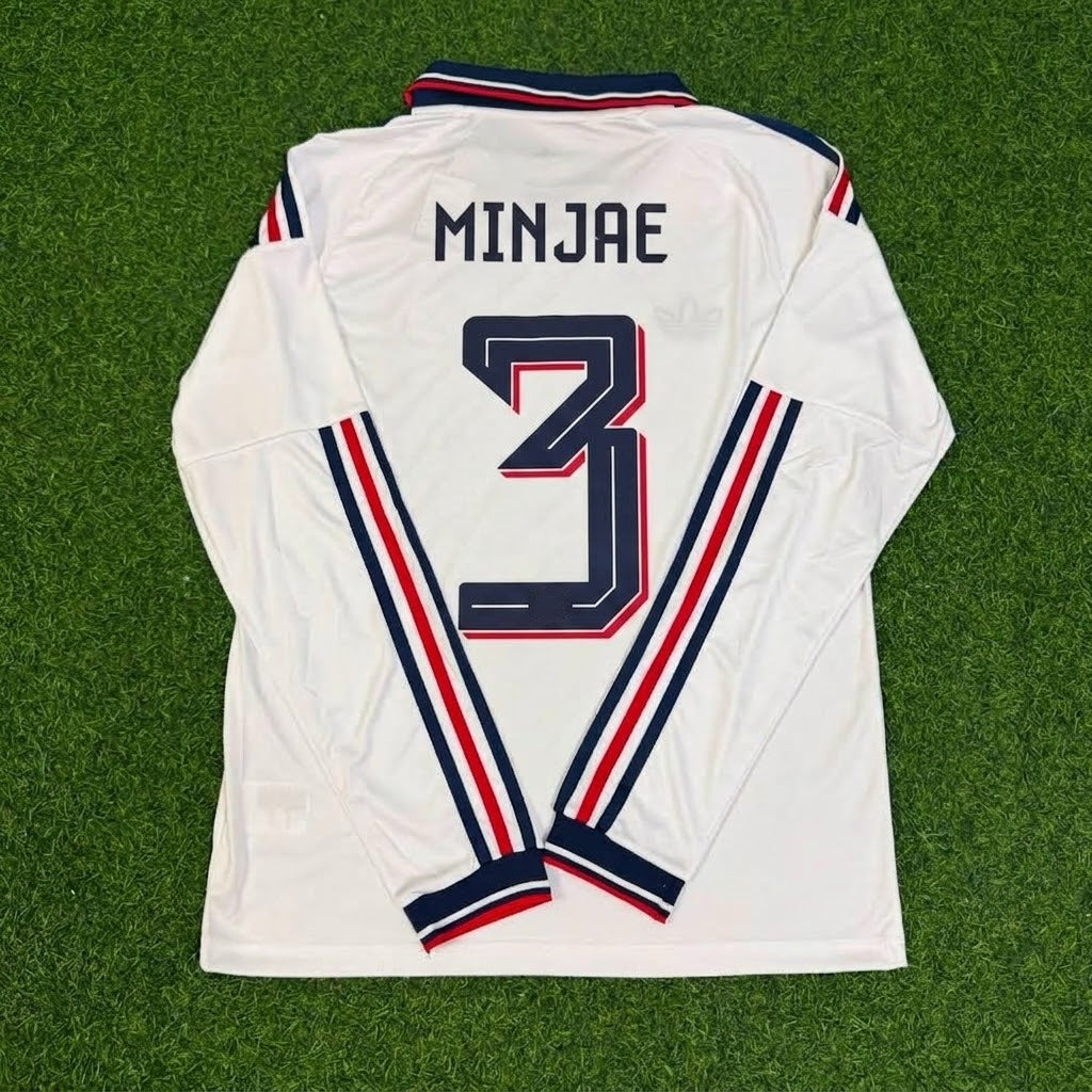 Kim Min-Jae #3 Bayern Munchen 2027 Away Long Sleeve New season – Back View