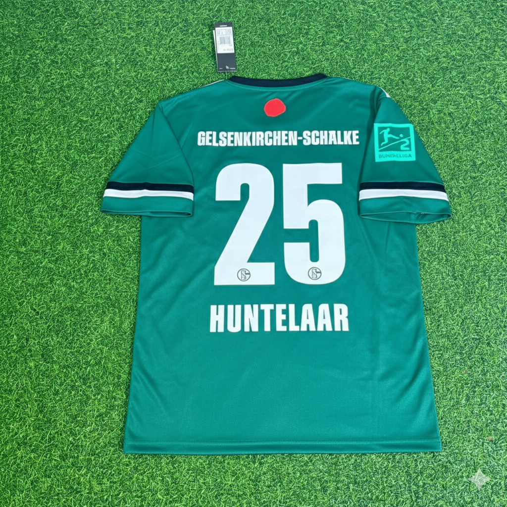 Klaas Jan Huntelaar Schalke 04 Gelsenkirchen Special Edition Football Jersey – Back View