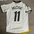 Miroslav Klose Germany Deutschland 2002 World Cup Japan Korea White Retro Jersey – Back View