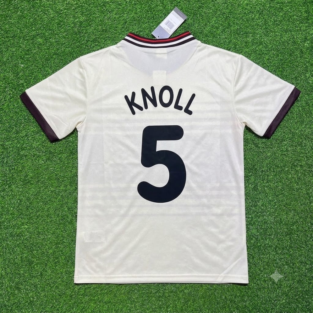 Marvin Knoll St. Pauli Special Retro Football Football Jersey – Back View