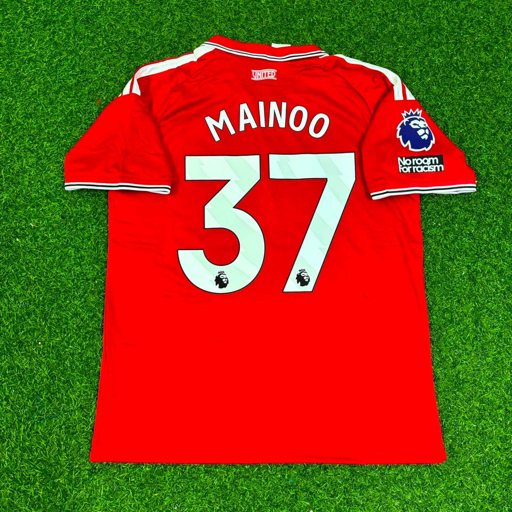 Manchester United New Season 2027 Jersey – Kobbie Mainoo – Back View