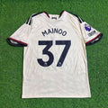 Kobbie Mainoo #37 Manchester United New Season 2027 Jersey – Back View
