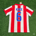 Koke Atletico de Madrid Retro Football Jersey Shirt – Back View