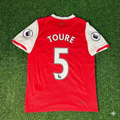 Arsenal Retro Jersey – Kolo Toure – Back View