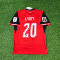 Austria 2026 World Cup Kit Jersey – Konrad Laimer 20- – Back View