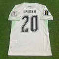 Konrad Laimer Austria White 2026 World Cup Football Jersey – Back View