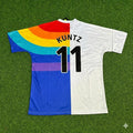 Stefan Kuntz VfL Bochum Retro Fußballtrikot Jersey – Back View