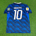 France Home 2026 World Cup Blue Football Jersey – Kylian Mbappé #10 – Back View