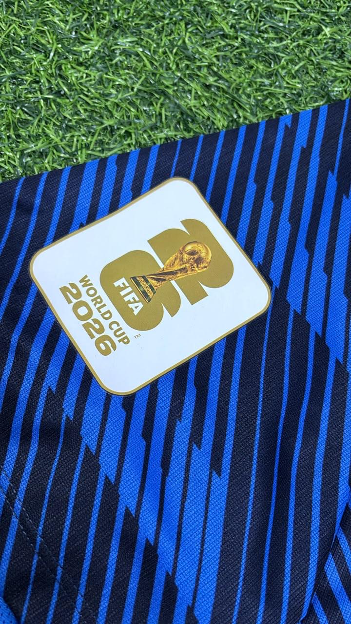 France Home 2026 World Cup Blue Football Jersey – Kylian Mbappé #10 – 4