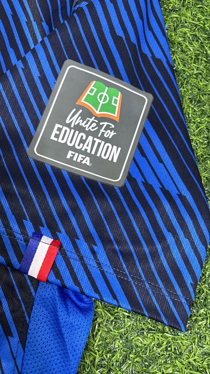 France Home 2026 World Cup Blue Football Jersey – Kylian Mbappé #10 – 5