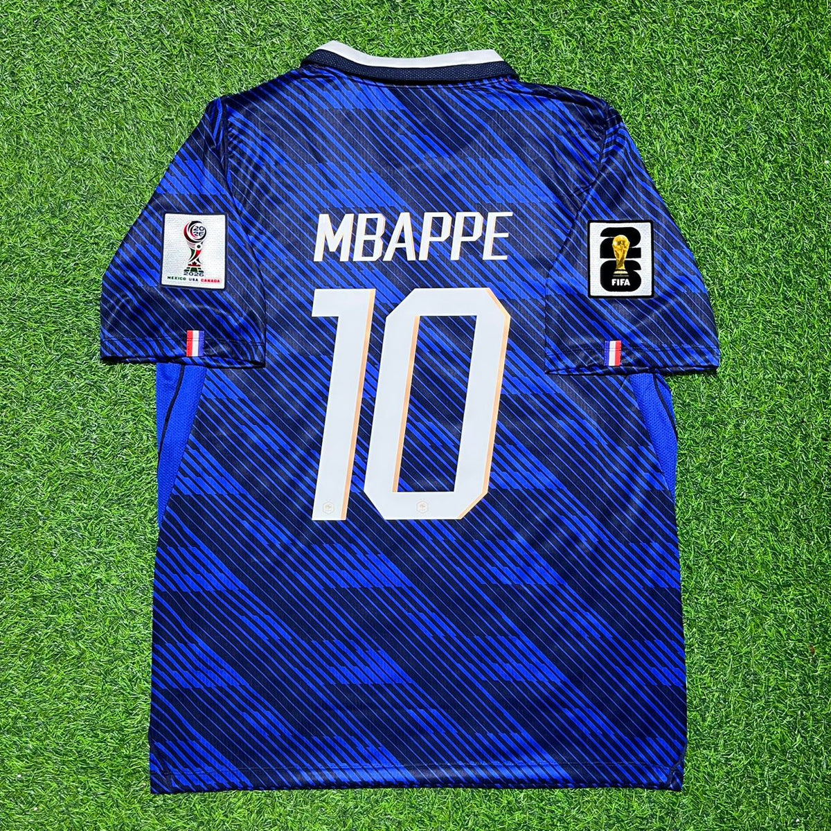 France Home 2026 World Cup Blue Football Jersey – Kylian Mbappé #10 – 12