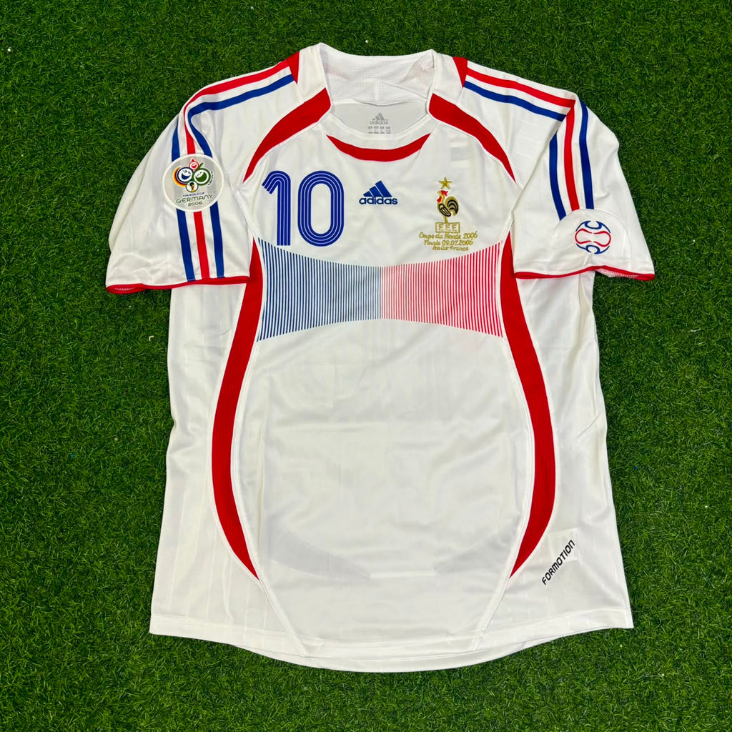 Kylian Mbappe France Commemorative White Retro Kit – Front View