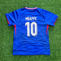 2024 France EURO Kylian Mbappé Football Jersey – Back View
