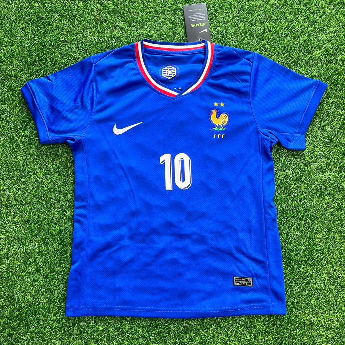 2024 France EURO Kylian Mbappé Football Jersey – Front View