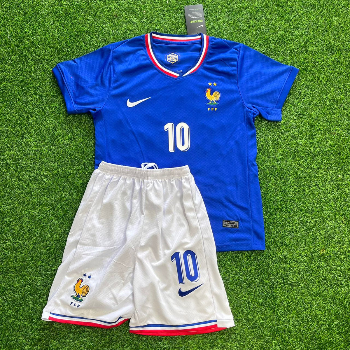 Kylian Mbappe France Kids Football Jersey kindertrui – 5