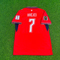 Ladislav Krejčí #7 Czech Republic Czechia 2026 World Cup Football Jersey – Back View