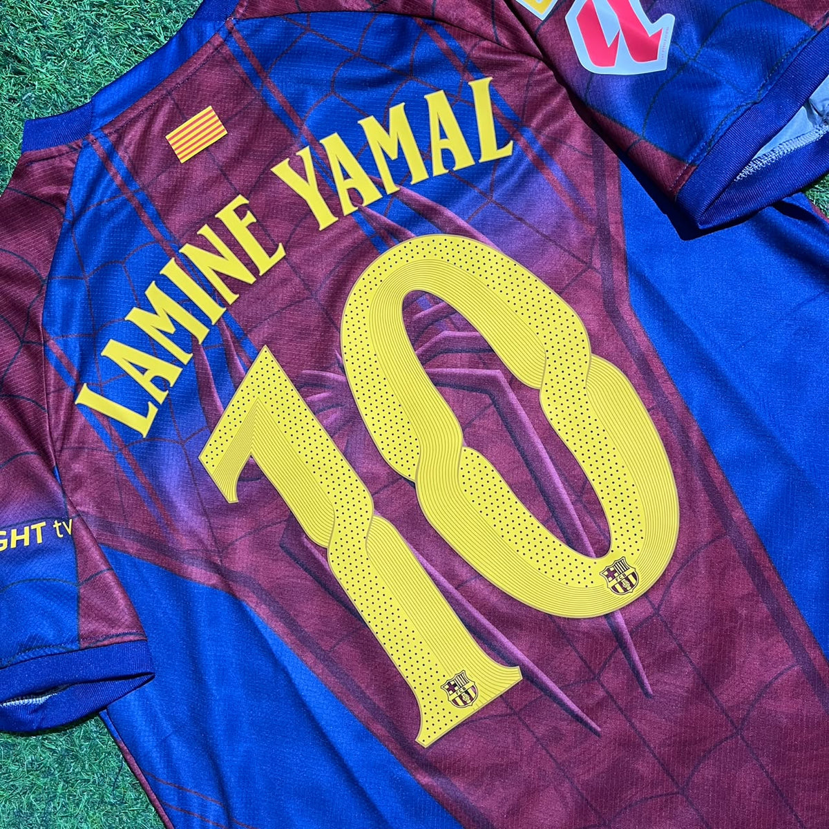 Lamine Yamal #10 Barcelona New Season Special Edition Jersey – Front View
