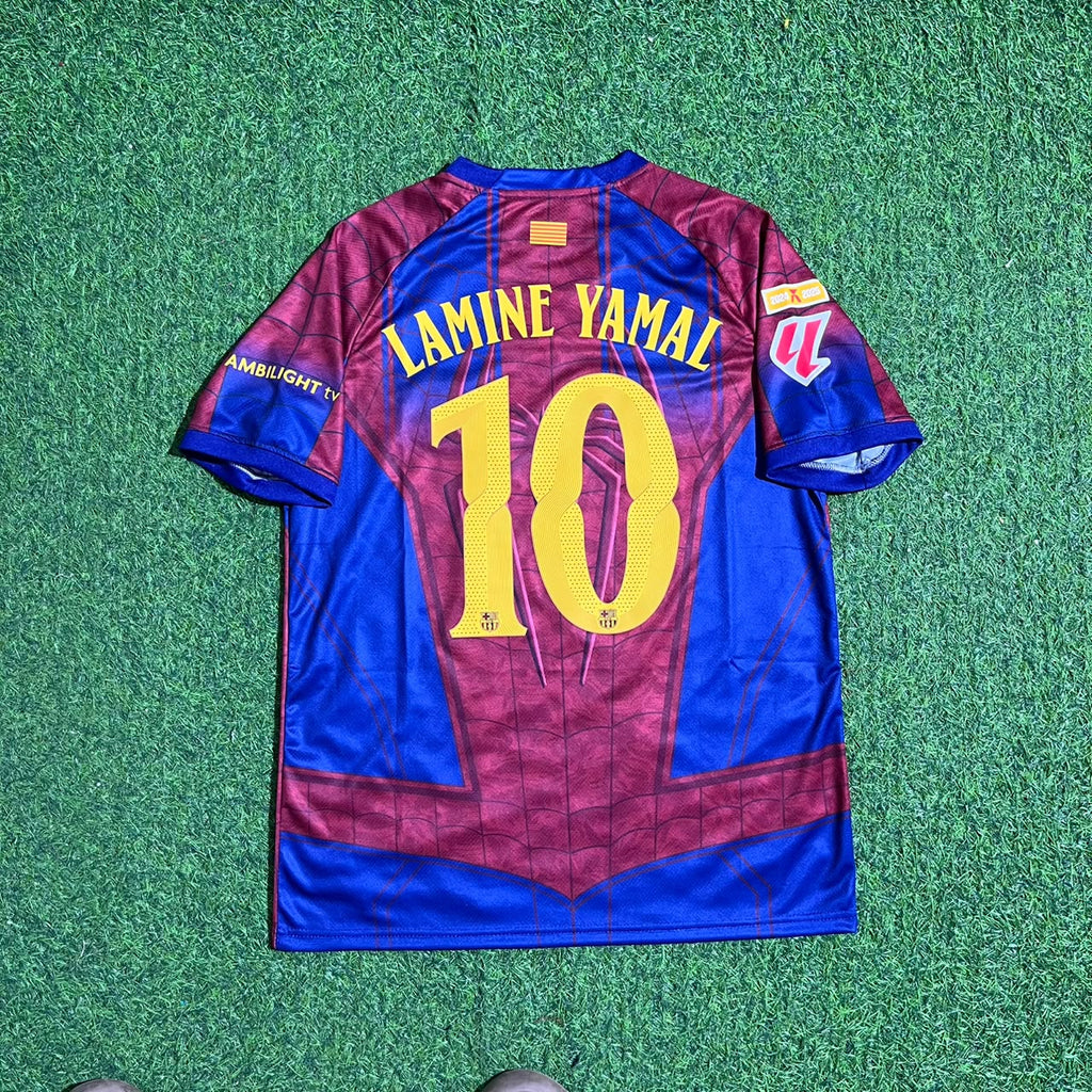 Lamine Yamal #10 Barcelona New Season Special Edition Jersey – Back View