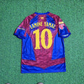 Lamine Yamal #10 Barcelona New Season Special Edition Jersey – Back View