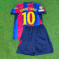 Lamine Yamal #10 Barcelona 2027 New Season Champions League Patch Home Kids Jersey – Back View