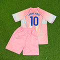 Lamine Yamal Barcelona Home Pink New Season Kids 2026 Jersey – Back View