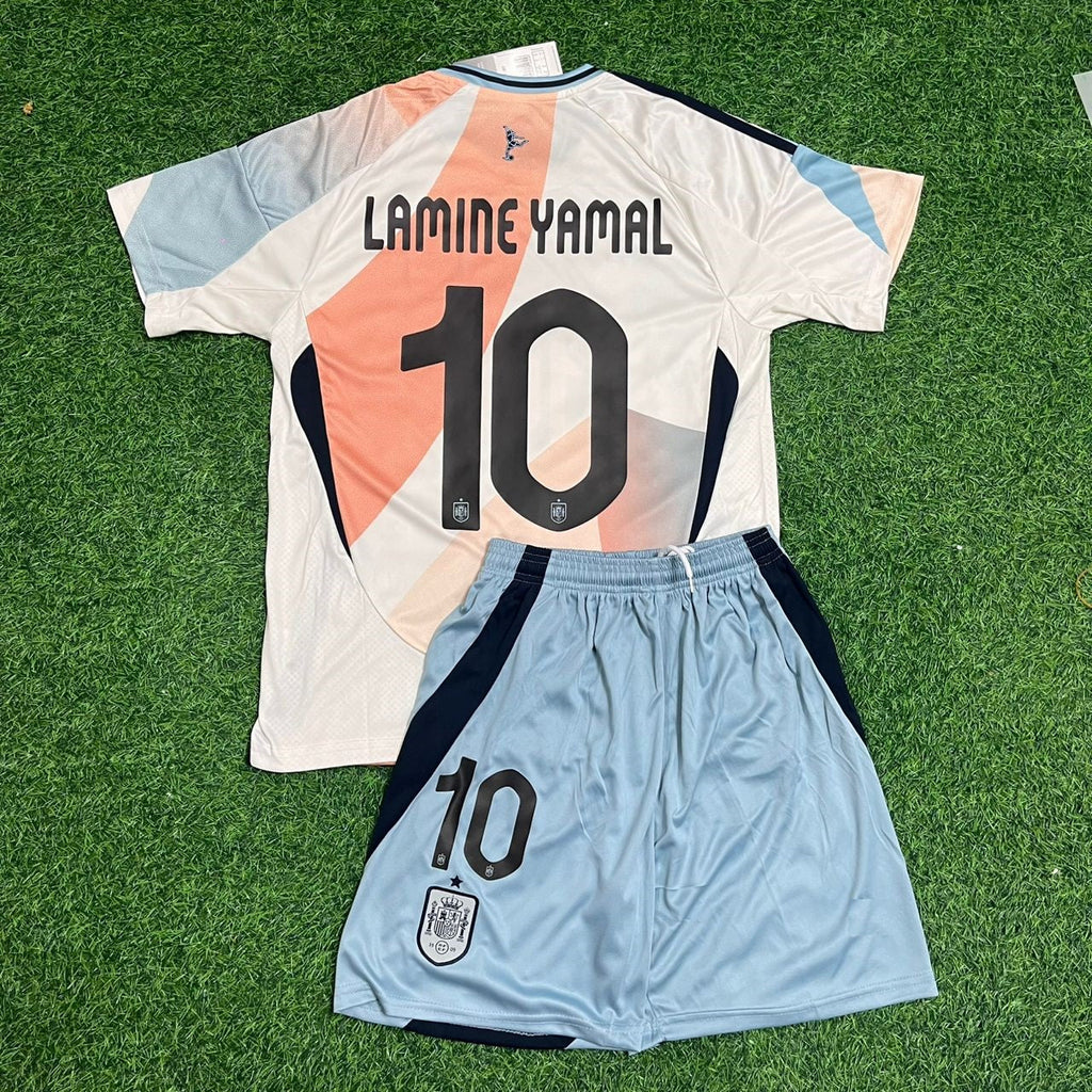 2025 Lamine Yamal Spain Football Jersey – Back View