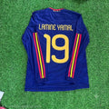 Lamine Yamal - Spain Commemorative Retro Football Jersey – Back View