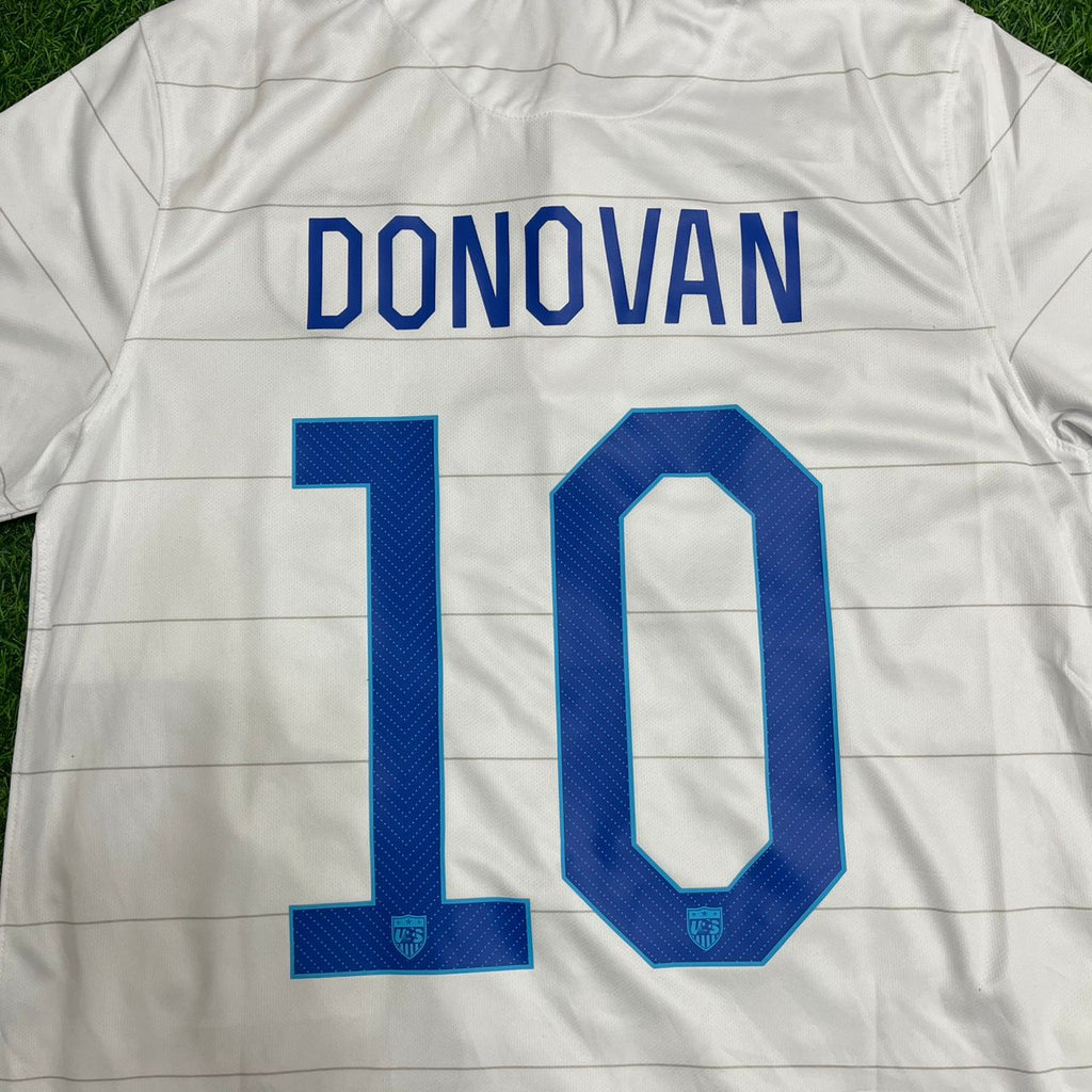 Landon Donovan USA 2014 World Cup White Football Jersey – Front View