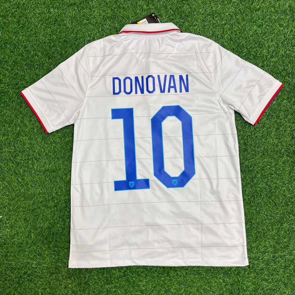 Landon Donovan USA 2014 World Cup White Football Jersey – Back View