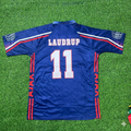 Ajax 1997/98 Retro Football Jersey – Michael Laudrup – Back View