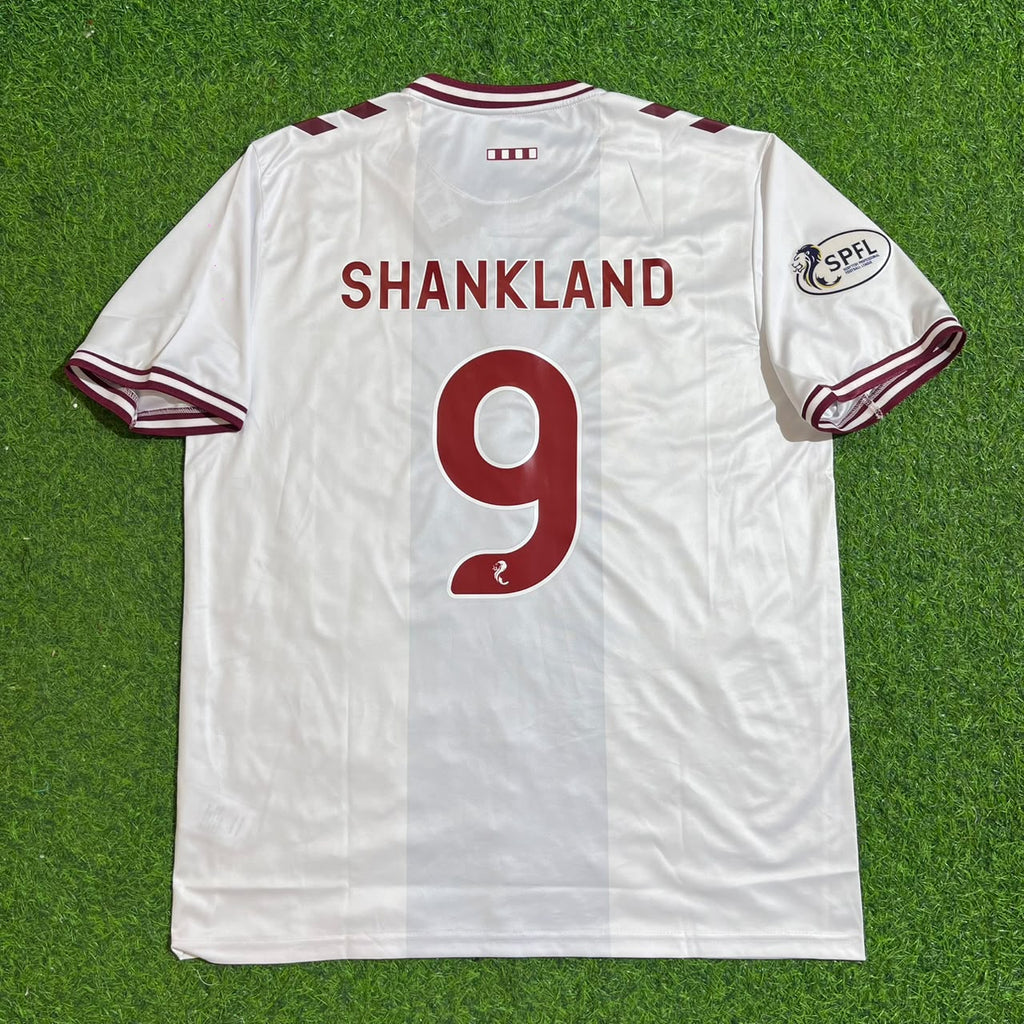 Lawrence Shankland Hearts 2026/2027 New Season Football Jersey – Back View