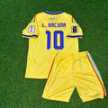 2026 Leandro Bacuna Curaçao World Cup Kids Football Jersey – Back View