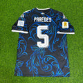 Argentina 2026 World Cup New Season Football Jersey – Leandro Paredes #5 – Back View