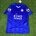 2015/16 Leicester City Premier League Retro Football Jersey – Back View