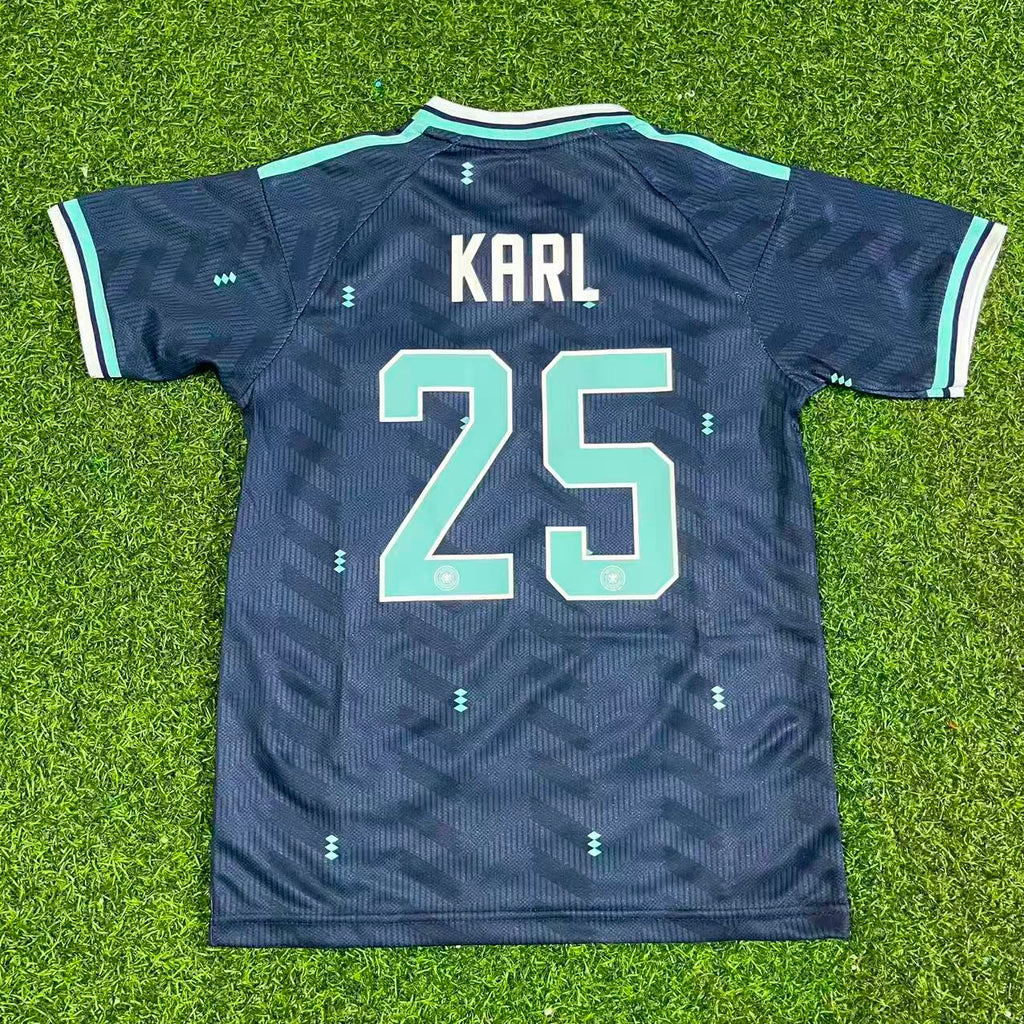 Germany 2026 World Cup Football Jersey – Lenart Karl 25# – Back View