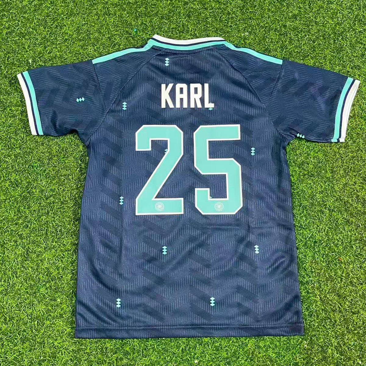 Germany 2026 World Cup Football Jersey – Lenart Karl 25# – Back View