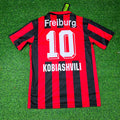 Levan Kobiashvili SC Freiburg Retro Football Jersey – Back View