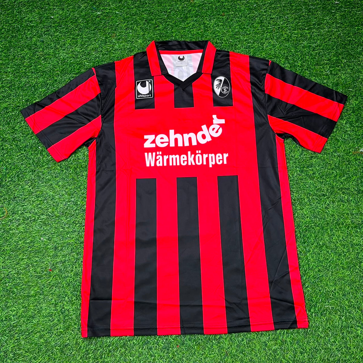 Levan Kobiashvili SC Freiburg Retro Football Jersey – Detailed View