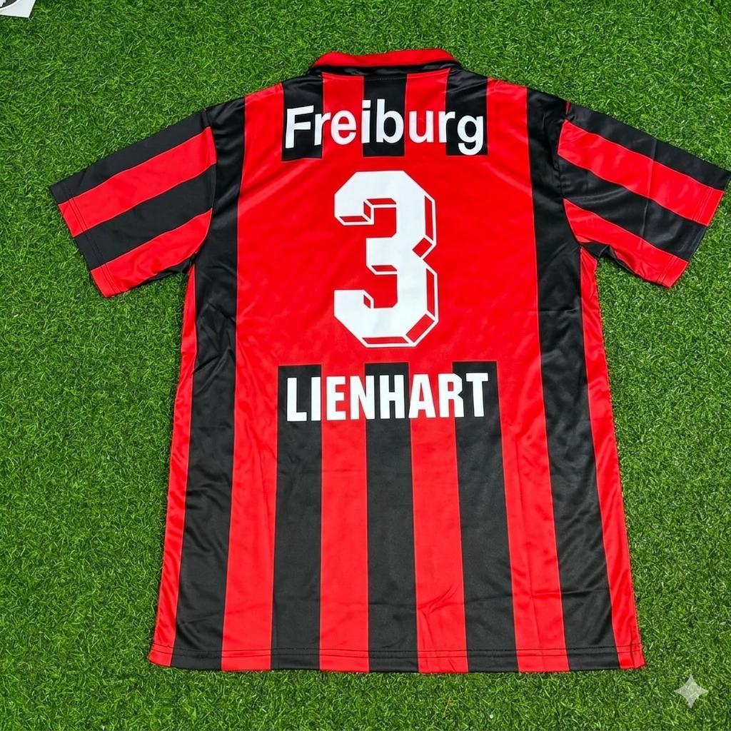 Philipp Lienhart SC Freiburg Retro Football Jersey – Back View