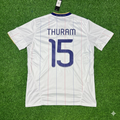 France EURO 2004 Retro Football Jersey – Lilian Thuram – Back View