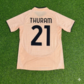 Juventus 2003/2004 Away Retro Football Jersey – Lilian Thuram 21 – Back View
