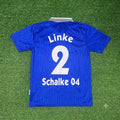 Thomas Linke Schalke 04 Heim Retro Fußballtrikot Jersey – Back View