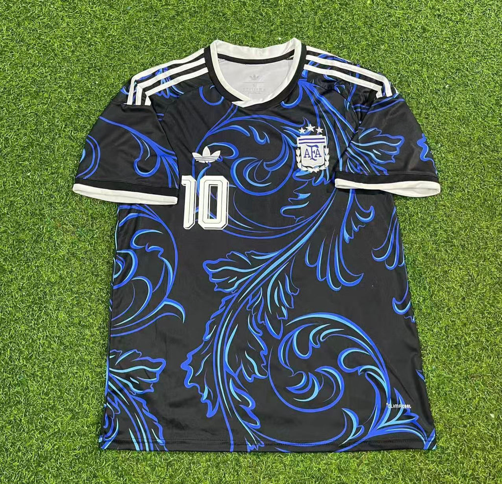Diego Armando Maradona #10 Argentina Retro Football Jersey – Front View