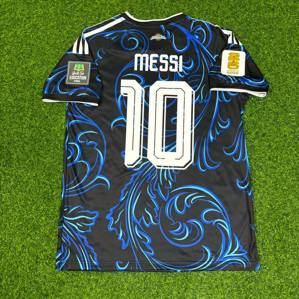 Argentina 2026 World Cup New Season Football Jersey – Lionel Messi #10 – Back View