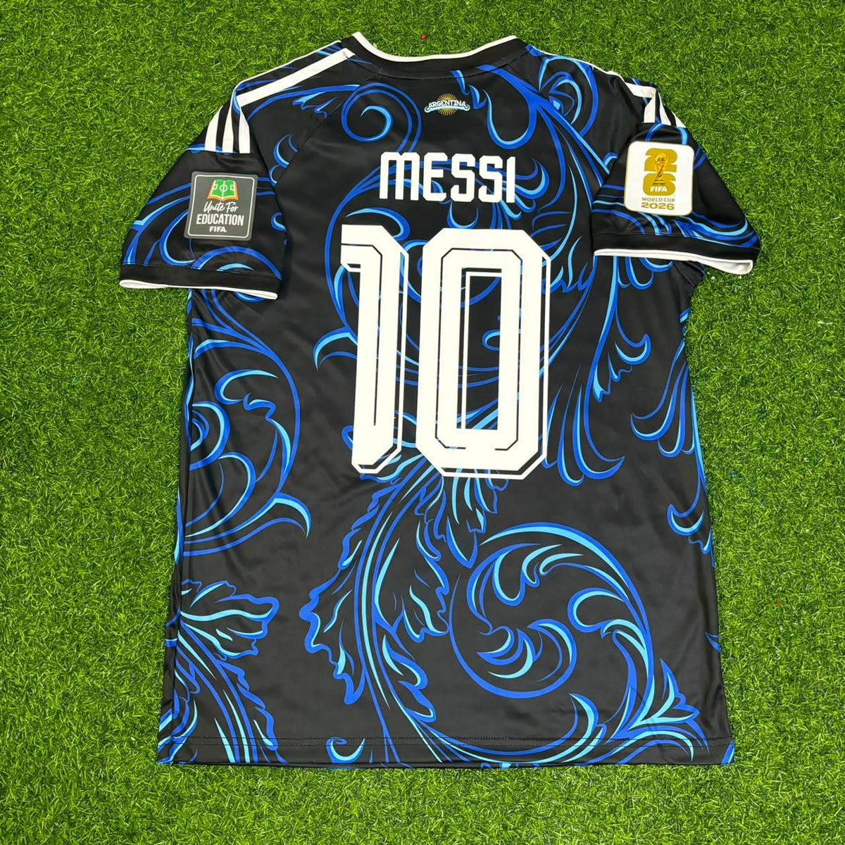 Argentina 2026 World Cup New Season Football Jersey – Lionel Messi #10 – Back View