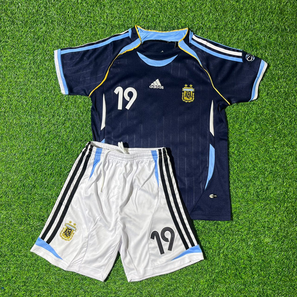 2006 Argentina World Cup Lionel Messi Football Jersey – Front View