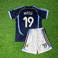 2006 Argentina World Cup Lionel Messi Football Jersey – Back View