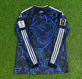Argentina 2026 World Cup Long Sleeve Football Jersey – Back View
