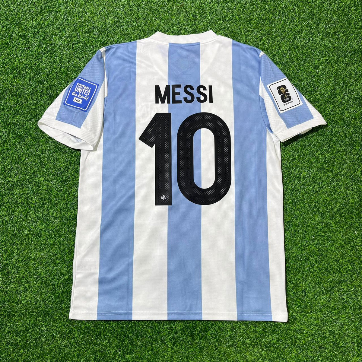 Argentina 2026 World Cup New Season Football Jersey – Lionel Messi – Back View